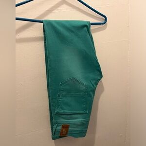 Zara Men's Skinny Jeans - Turquoise